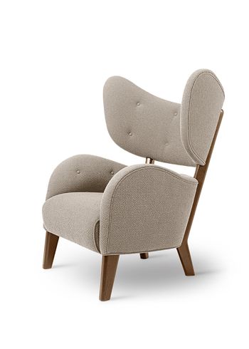 By Lassen - Lænestol - My Own Chair - Stoftype: Boucle, Sacho Zero 12 / Stel: Røget Eg