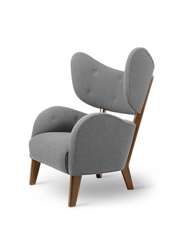 By Lassen - Lounge stoel - My Own Chair - Fabric: Boucle, Sacho Zero 16 / Frame: Smoked Oak