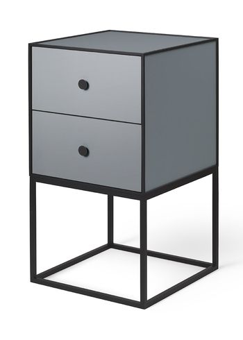 By Lassen - Kirjahylly - Frame Sideboard 35 - Dark Grey - 2 drawers