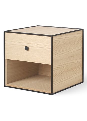 By Lassen - Kirjahylly - Frame 35 with drawers - Oak - 1 drawer