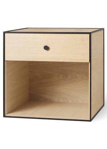 By Lassen - Kirjahylly - Frame 49 with drawers - Oak - 1 drawer