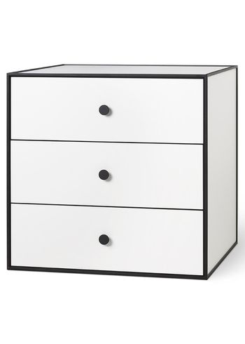 Audo Copenhagen - Display - Frame 49 with drawers - White - 3 drawers