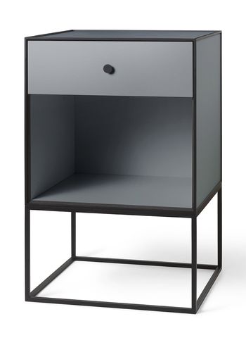 By Lassen - Regal - Frame Sideboard 49 - Dark Grey - 1 drawer