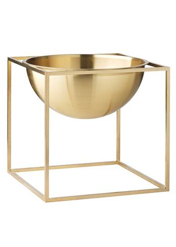 By Lassen - 1 - Kubus Bowl - Brass Large
