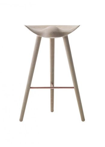 By Lassen - Chair - ML 42 Bar Stool - High - Oak/Copper