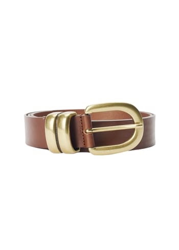 By Malene Birger - Belt - Zoira - Dark Brown/Gold