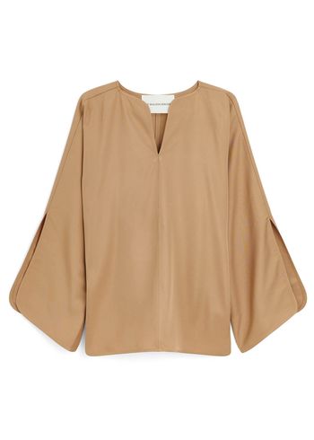 By Malene Birger - Blouse - Calias - Tobacco Brown