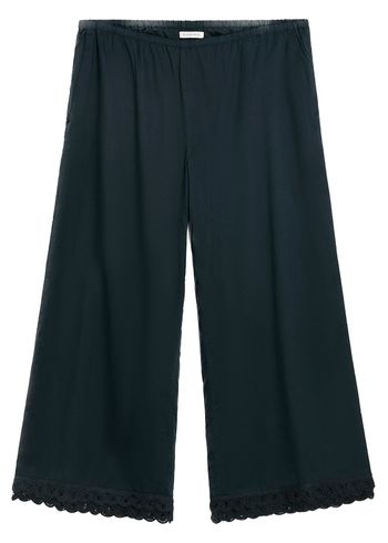 By Malene Birger - Pantalon - Luisa - Black w. Lace