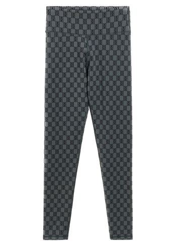 By Malene Birger - Nohavice - Polene - Monogram Black & Grey