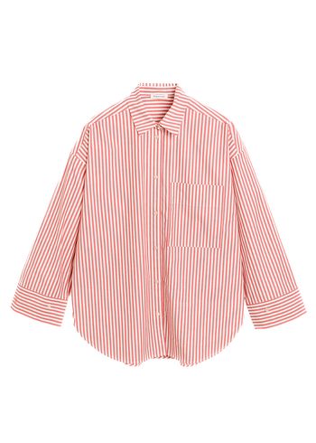 By Malene Birger - Shirt - Derris - Red White Strip