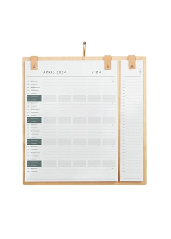 By Wirth - Kalender - Planner Board 2024-2025 - Nature