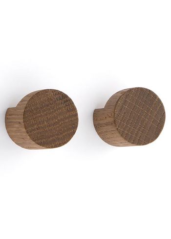 By Wirth - Haki - Wood Knot Small - Oiled oak - 2 pcs