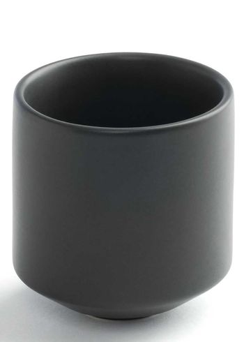 By Wirth - Salute - Serve Me - Dark grey ceramic mug