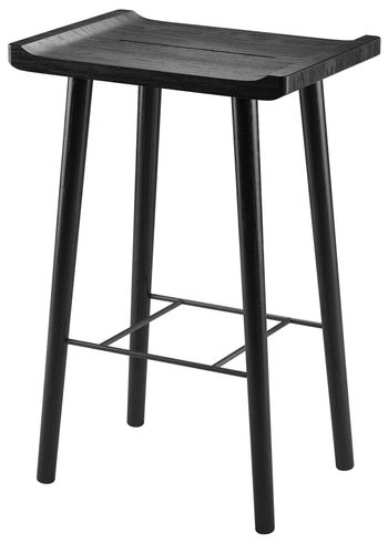 By Wirth - Bar stool - Scala Barstool 64 - Black oak