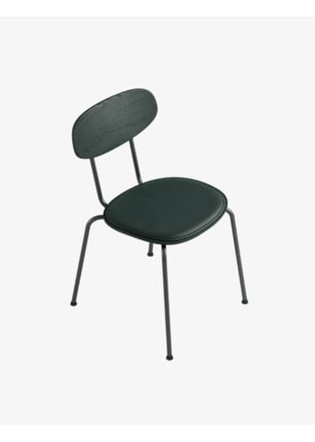 By Wirth - Dining chair - Scala Chair - Læder - Deep Forest Green