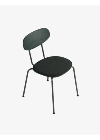By Wirth - Krzesło do jadalni - Scala Chair - Tekstil - Deep Forest Green