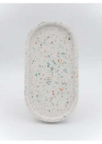ByChrillesen - Plateau - Decoration tray - Nude terrazzo