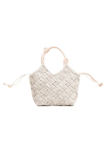 Cala Jade - Crossbody Taske - Misu Mini - Vanilla Raffia