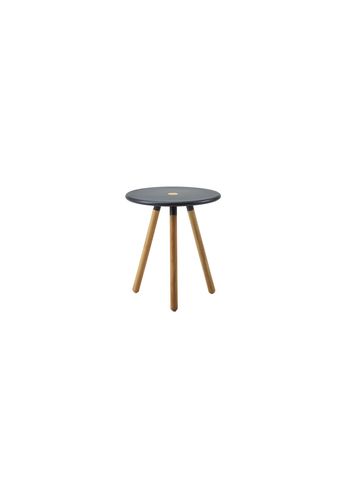Cane-line - Table - Area sidebord - Teak/Lava grey aluminium