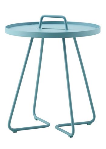 Cane-line - Bočný stolík - On-the-move side table - Aqua - Small