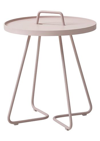 Cane-line - Tabela - On-the-move side table - Dusty rose - Small