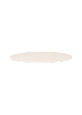 Cane-line - Table top - Table top for Twist coffee table - Round - Travertin Look, Ceramic / Stor