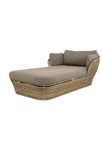 Cane-line - A cama diurna - Basket Daybed Natural - Taupe / Natural