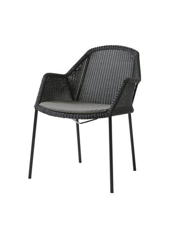 Cane-line - Cushion - Breeze Chair Cushion - Taupe - Cane-line Natté