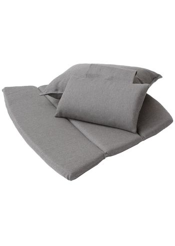 Cane-line - Cushion - Breeze Highback Lounge Chair Cushion - Taupe - Cane-line Natté