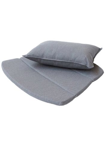 Cane-line - Cushion - Breeze Lounge Chair Cushion - Grey - Cane-line Natté