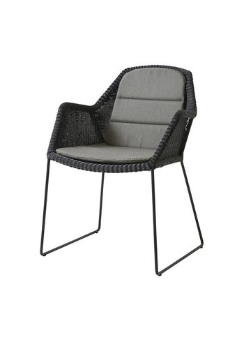 Cane-line - Cushion - Breeze Chair Seat/Back Cushion - Taupe - Cane-line Natté