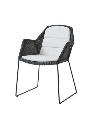 Cane-line - Cushion - Breeze Chair Seat/Back Cushion - White - Cane-line Natté