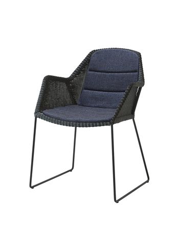 Cane-line - Cushion - Breeze Chair Seat/Back Cushion - Dark blue - Cane-line Limit