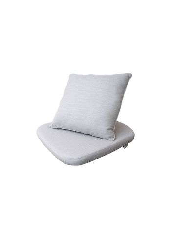 Cane-line - Cushion - Cushion for Moments chair - Light Grey Cane-line Natté