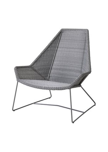 Cane-line - Armchair - Breeze Highback Lounge Chair 5469 LI/LS/LW - Light Grey