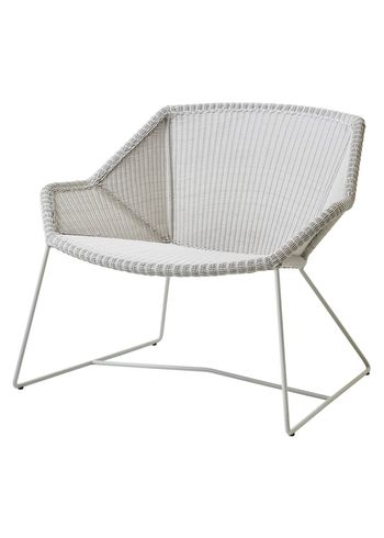 Cane-line - Armchair - Breeze Lounge Chair - White Grey