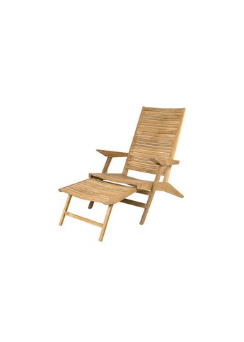 Cane-line - Lounge stoel - Flip Deck Chair - Teak