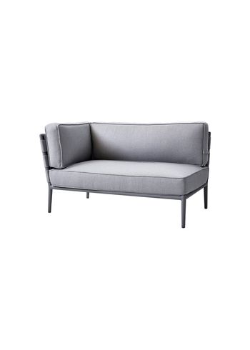 Cane-line - Couch - Conic 2 Seater - Right Module - Light Grey Cane-line AirTouch