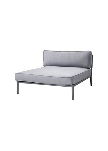 Cane-line - Couch - Conic Daybed Module - Light Grey Cane-line AirTouch