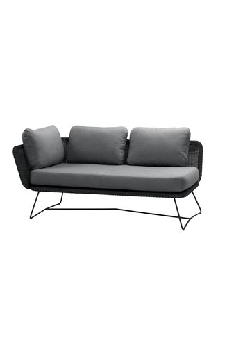 Cane-line - Couch - Horizon 2-pers. sofa - Black - Right 2-person module