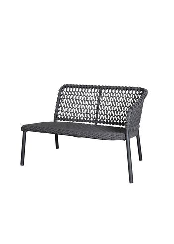 Cane-line - Sofá-lounge - Ocean modul sofa w/o cushions - 2-pers. sofa/venstre modul - Soft rope