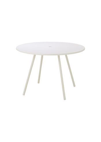 Cane-line - Dining Table - Area spisebord - White/Aluminium