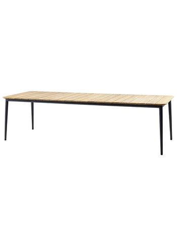Cane-line - Mesa de jardim - Core dining table - Teak/Lava grey
