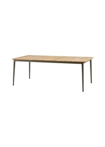 Cane-line - Mesa de jardim - Core dining table - Teak/Taupe