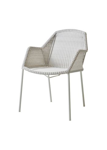 Cane-line - Chair - Breeze Stol 5464 LI/LS/LW - White grey