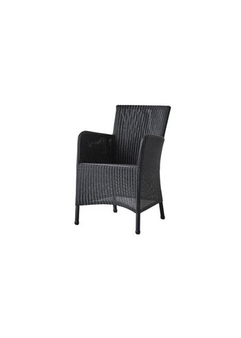 Cane-line - Puheenjohtaja - Hampsted Chair - Black Cane-line Weave