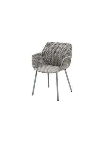 Cane-line - Chair - Vibe - Light Gray/Gray/Taupe/Woven