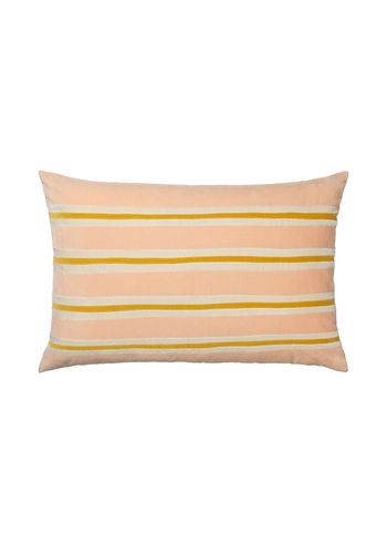 Christina Lundsteen - Pillow - Maggie Bed Cushion - Plaster / Dusty White / Mustard