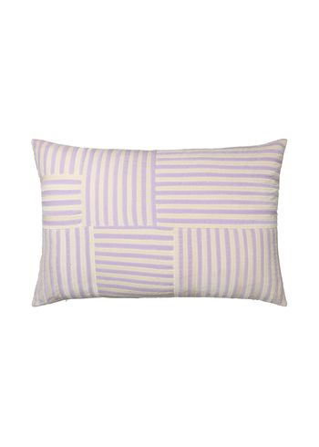 Christina Lundsteen - Pude - Ines Bed Cushion - Lavender / Dusty White