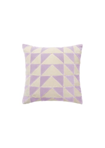 Christina Lundsteen - Almofada - ELLY pillow - Lavender / dusty white